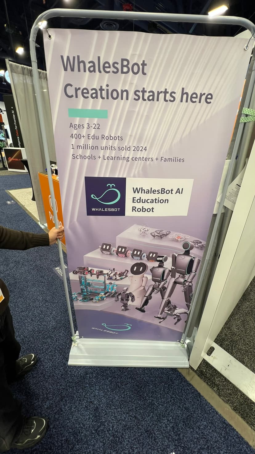 WhalesBot educational robots lineup
