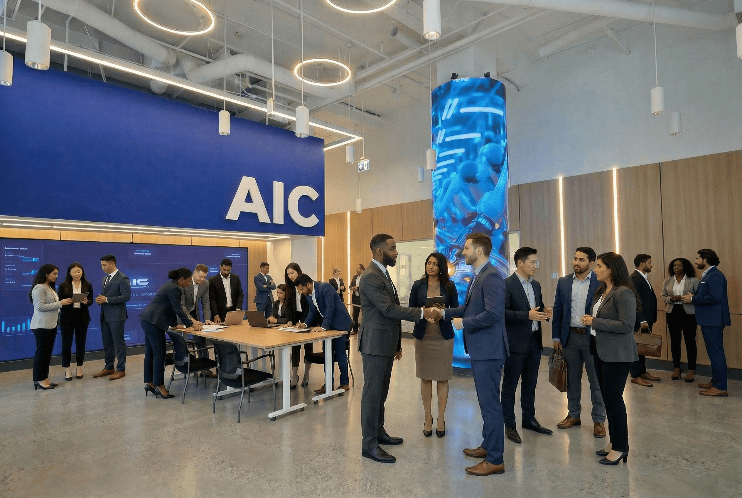 AI Innovation Night networking