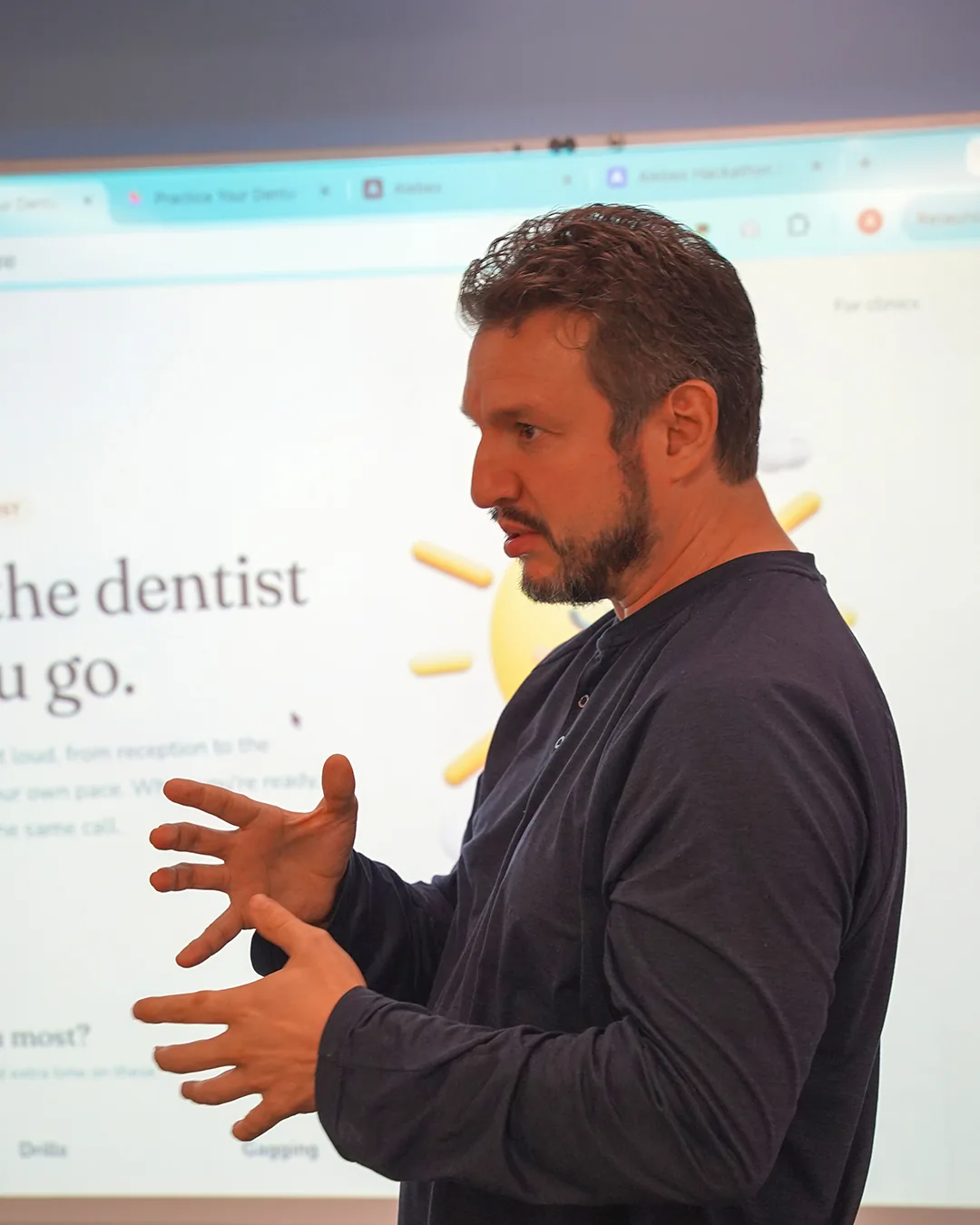 Presenting the Brightside dental rehearsal prototype