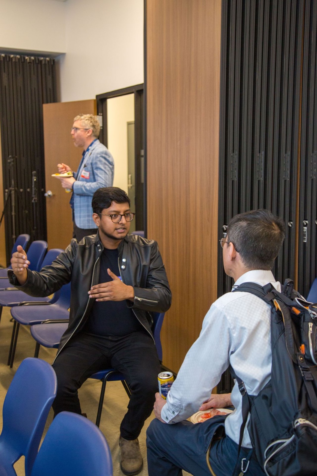 A talk in progress