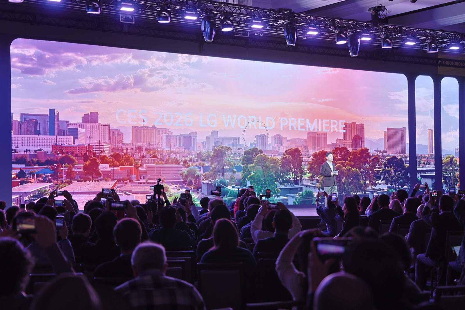 LG World Premiere at CES 2026